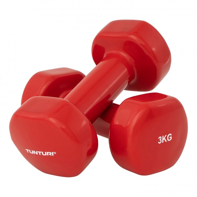 Tunturi Dumbbells Vinyl (2 stuks) Tunturi Dumbbells Vinyl (2 stuks)