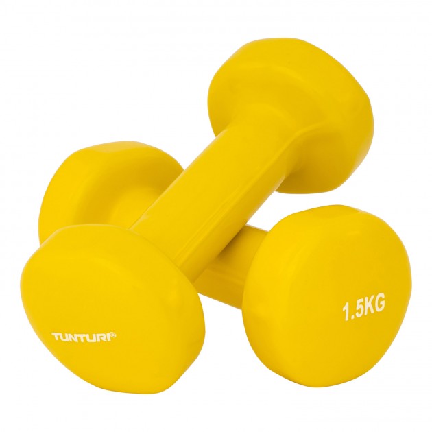 Tunturi Dumbbells Vinyl (2 stuks) Tunturi Dumbbells Vinyl (2 stuks)