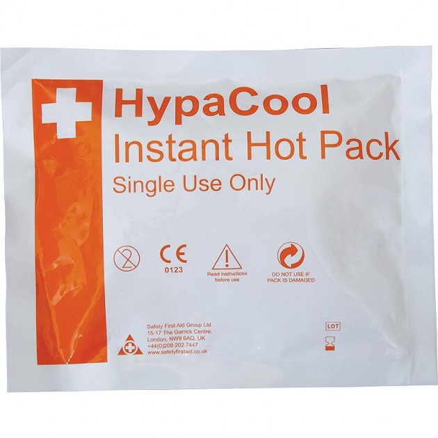 Hot pack eenmalig 12,5x15cm Hot pack eenmalig 12,5x15cm