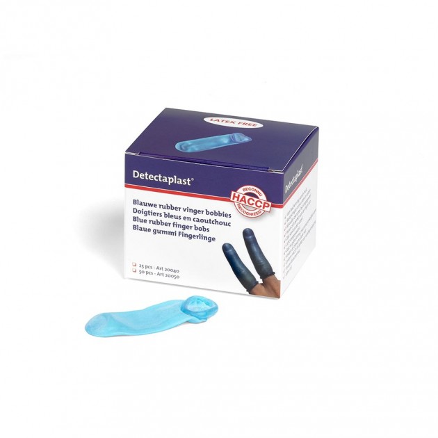Vingercondoom blauw HACCP (latexvrij) 25st Vingercondoom blauw HACCP (latexvrij) 25st