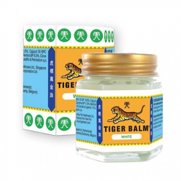 Tijgerbalsem wit 19 gram Tijgerbalsem wit 19 gram