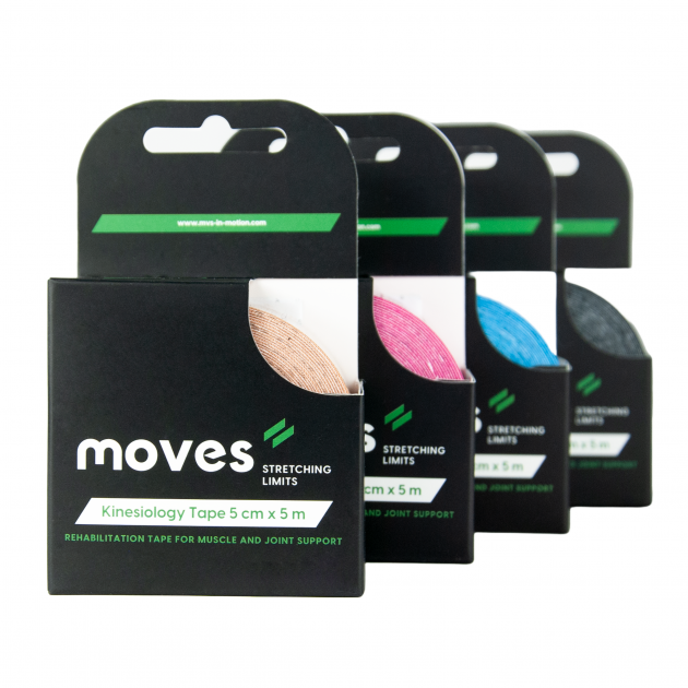Moves Kinesio tape 5 cm x 5 meter Moves Kinesio tape 5 cm x 5 meter