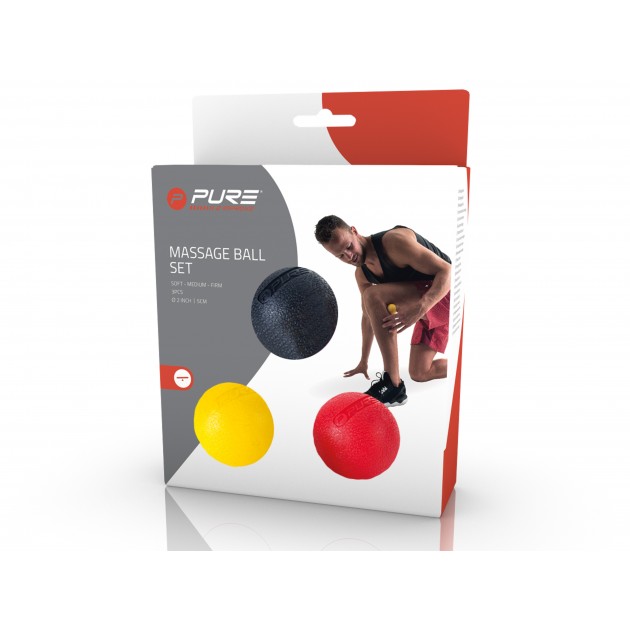 Pure2Improve Massageballen Set 5 cm (3 stuks) Pure2Improve Massageballen Set 5 cm (3 stuks)